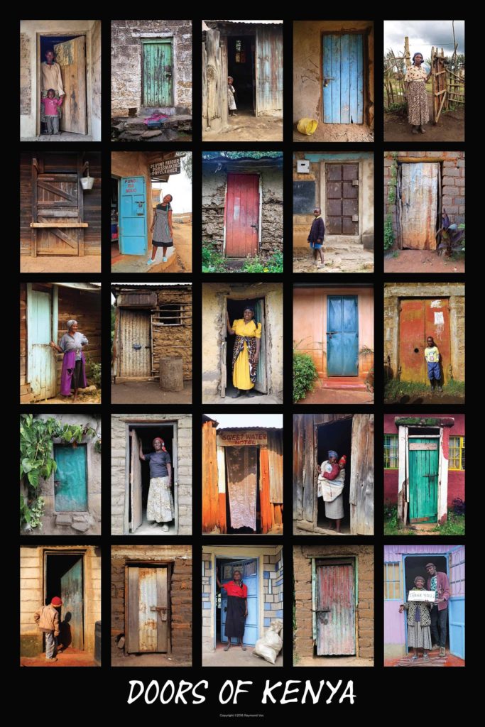 1-Doors Of Kenya 24X36 Poster $40.00